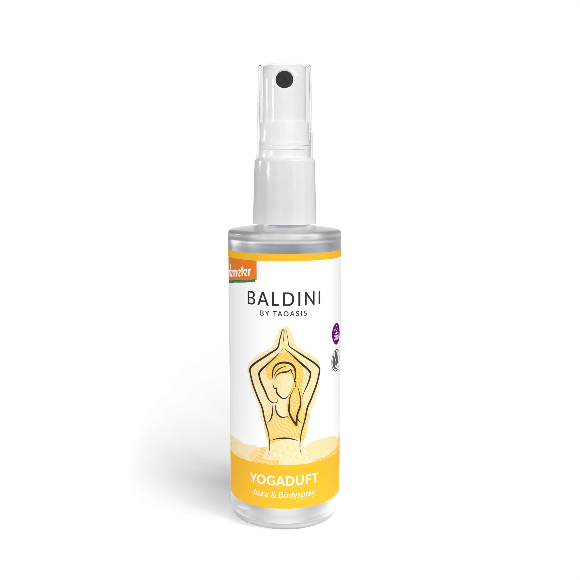 Taoasis Baldini Körperspray Yoga Scent BIO (30 ml) – Entspannung und Inspiration