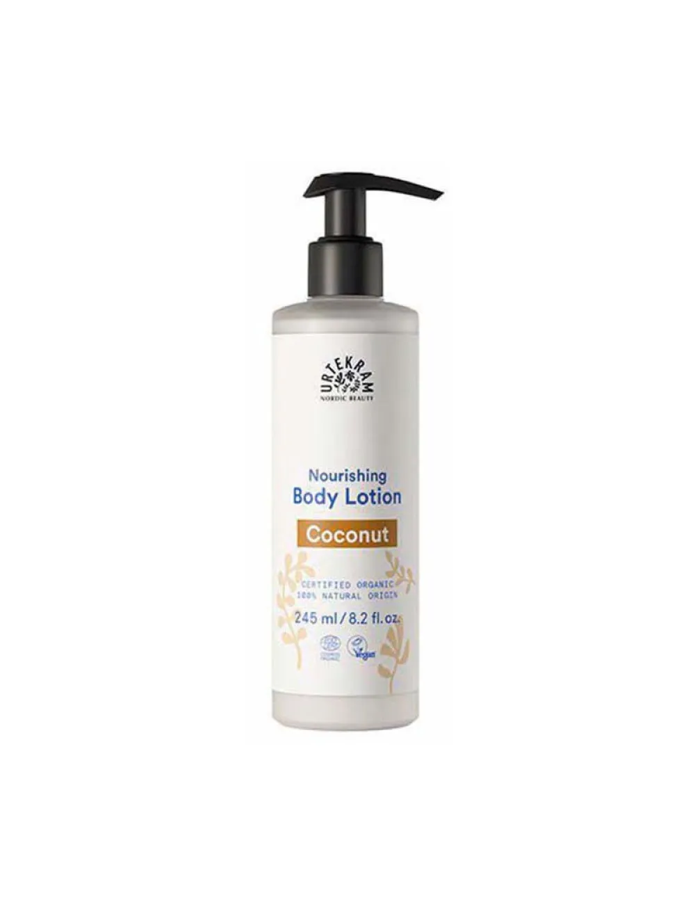 Urtekram Körpermilch Kokosnuss 245ml BIO, VEG