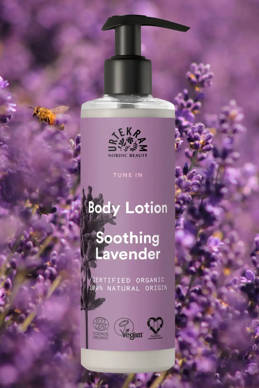 Urtekram Beruhigende Lavendel-Körperlotion 245ml BIO