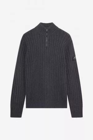 Ecoalf Teri Knit Man Dark Grey Melange