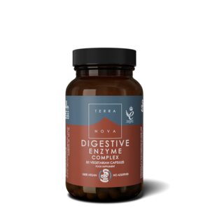 Digestive Enzyme Complex (50 Kapseln) - angereichert mit Fenchel, Ingwer und Artischocke