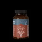 Terranova Health Verdauungsenzyme & Probiotika (50 Kapseln) - angereichert mit Fenchel, Ingwer und Klette
