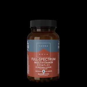 Terranova Health Vollspektrum-Multivitamin-Komplex (50 Kapseln) - Unterstützung der täglichen Vitalität