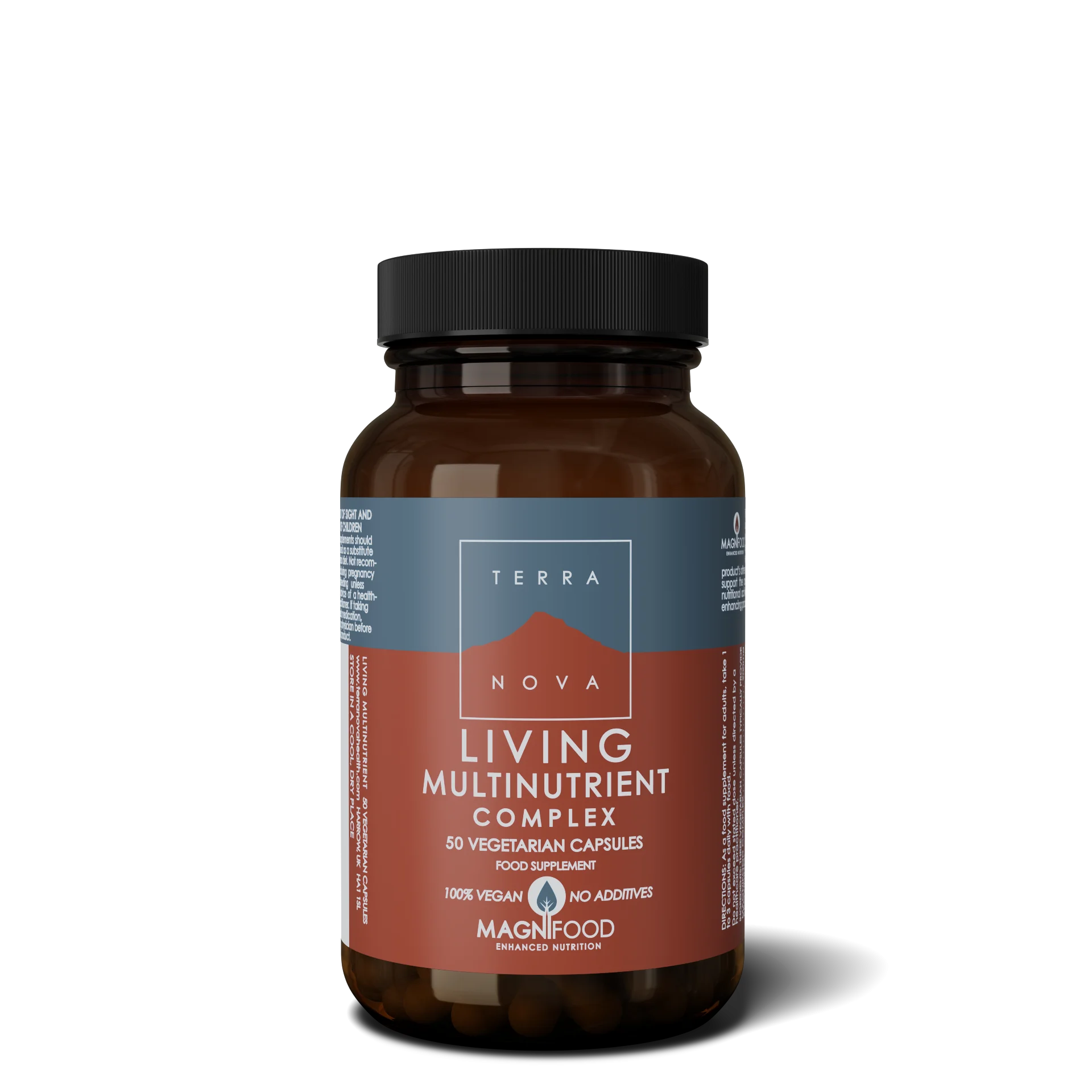 Terranova Health Living Multinutrient Complex (50 Kapseln) - Unterstützung der täglichen Vitalität