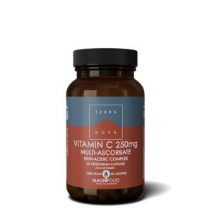 Vitamin C 250 mg Komplex 50 Kapseln - in Form von mineralischen Ascorbaten