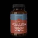 Terranova Health Vitamin C 250 mg Komplex 50 Kapseln - in Form von mineralischen Ascorbaten