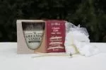 The Greatest Candle in the World Set - 1x Kerze (130 g) 2x Füllung - Holz und Gewürze - Sie können zwei weitere Kerzen zu Hause machen