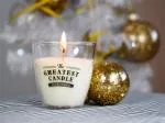 The Greatest Candle in the World Set - 1x Kerze (130 g) 2x Nachfüllung - Jasminwunder - Sie können zwei weitere Kerzen zu Hause machen