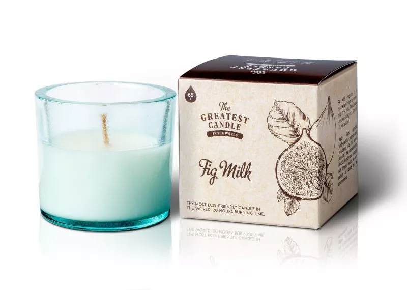 The Greatest Candle in the World Duftkerze im Glas (75 g) - Feige