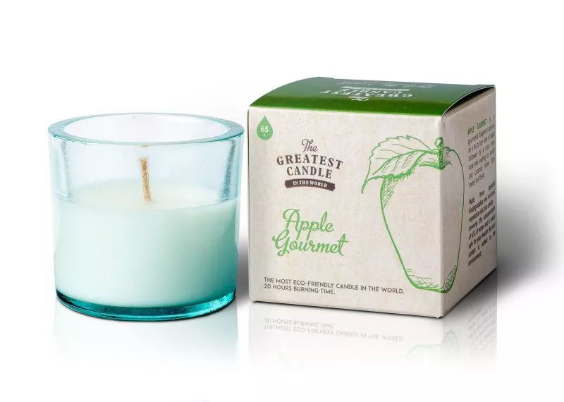 The Greatest Candle in the World Duftkerze im Glas (75 g) - Apfel