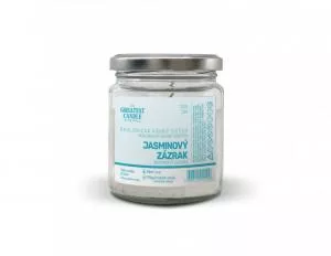 The Greatest Candle in the World The Greatest Candle Zero-Waste Kerze im Glas (120 g) - Jasminwunder - hält etwa 30 Stunden