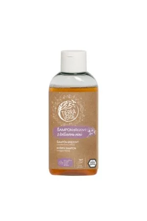 Tierra Verde Birkenshampoo mit Blumenduft 100 ml – nährend und pflegend