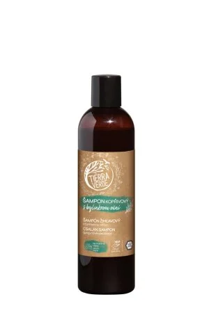 Tierra Verde Brennnessel-Shampoo mit Kräuterduft 300 ml – für fettiges Haar