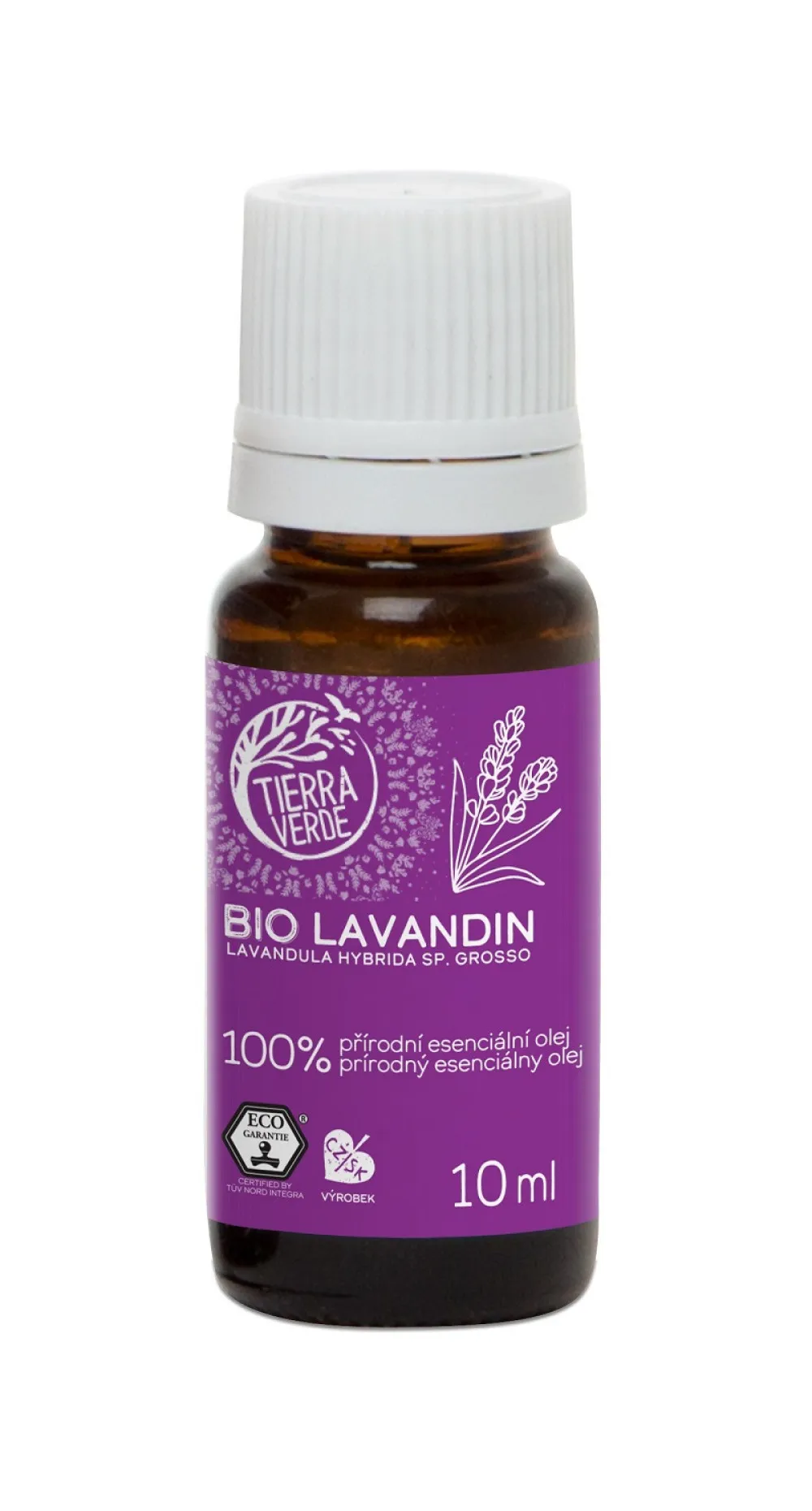 Tierra Verde Ätherisches Öl Lavandin BIO (10 ml) - universeller Favorit
