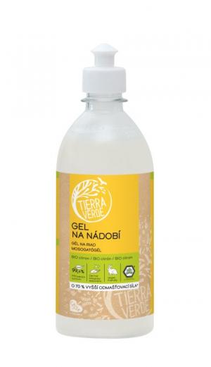 Geschirrspülgel mit Bio-Zitronenöl (500 ml)