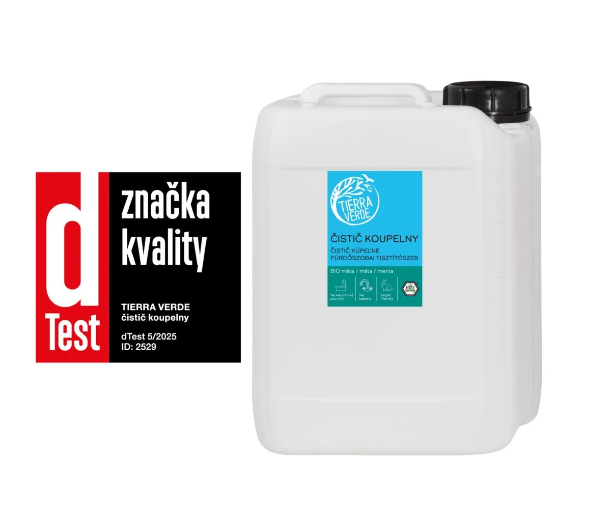 Tierra Verde Badreiniger mit BIO-Minze 110 ml – mit biologisch abbaubaren Tensiden
