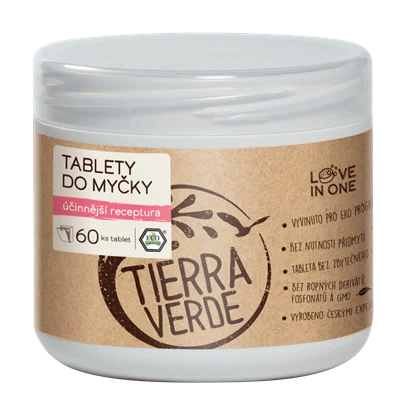 Tierra Verde Spülmaschinentabs 3 Stk. (Probe) – neue, wirksamere Rezeptur