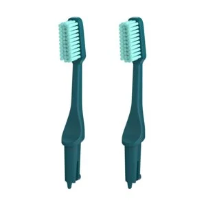 TIO TIOBRUSH Ersatzbürstenköpfe für Zahnbürste (soft) – Living Ocean – 2 St.