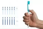 TIO Zahnbürste (ultraweich) - kieselgrau - aus Pflanzen hergestellt