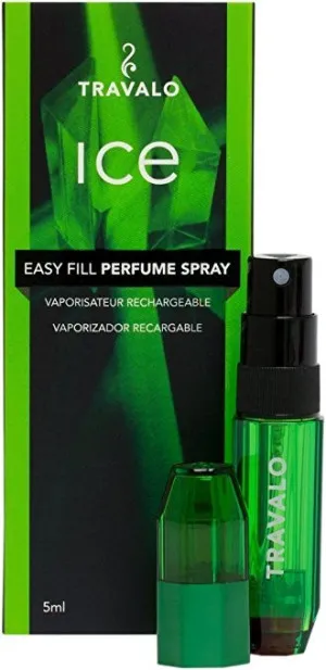 Travalo Perfume Pod Ice nachfüllbarer Parfümzerstäuber für Herren