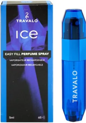 Travalo Perfume Pod Ice nachfüllbarer Parfümzerstäuber Blau 5 ml