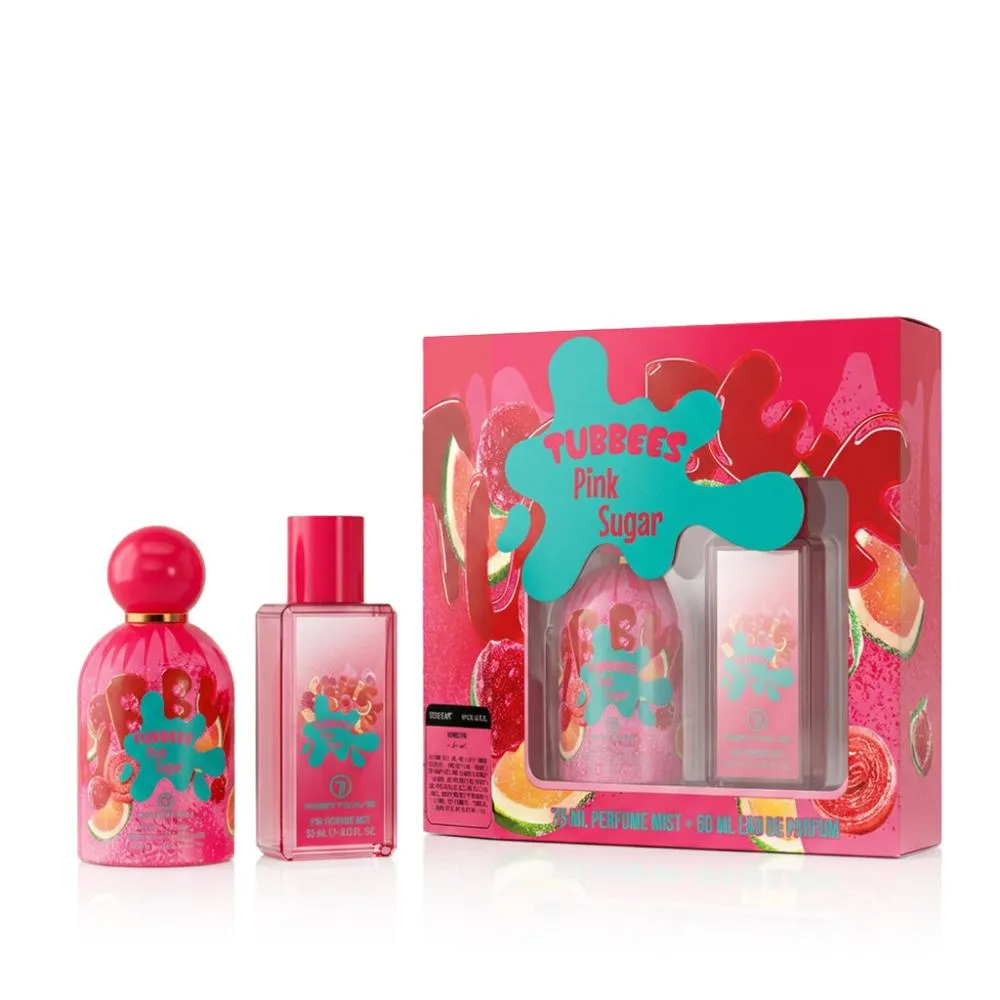 Tubbees Pink Sugar Eau de Parfum 50 ml + Körperspray Unisex 75 ml