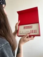 Uoga Uoga Geschenkset Intensivpflege für Lippen, Wimpern & Augenbrauen Magic set - Wimpern- und Augenbrauenserum und Lippenbalsam