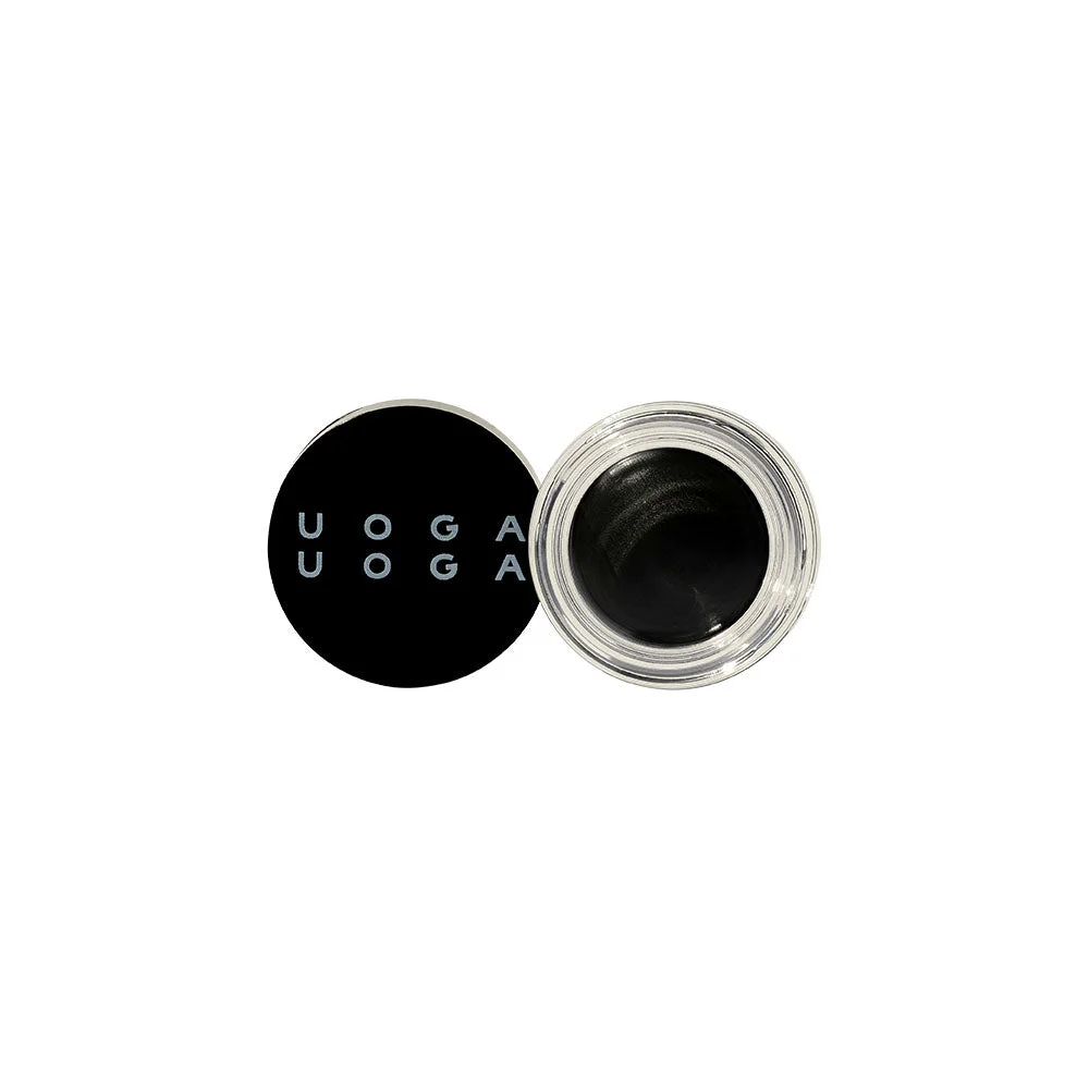 Uoga Uoga Cremiger Eyeliner (2,5 ml) - Black Drama - Schwarz - für Tages- und Abend-Make-up