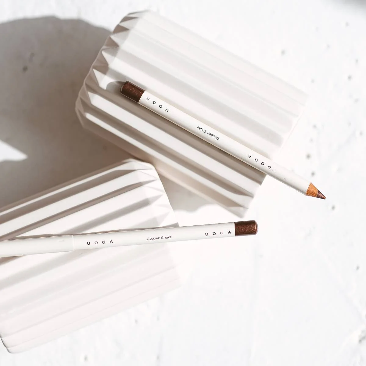 Uoga Uoga Weicher Bio-Kajal 850 Blacker than Black - Schwarz - 4 Nuancen für jeden Look