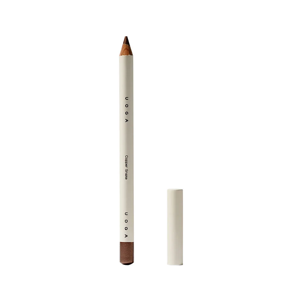 Uoga Uoga Weicher BIO-Kajalstift 852 Copper Snake - Hellbraun, perlmuttfarben - 4 Farbtöne für jeden Look