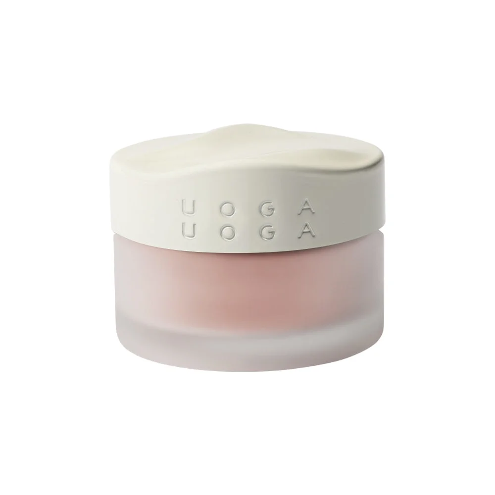 Uoga Uoga Mineralisches loses Puderrouge mit Bernstein (5 g) 6405 Coral Charm - natürliche Betonung der Wangen in 3 Farbtönen