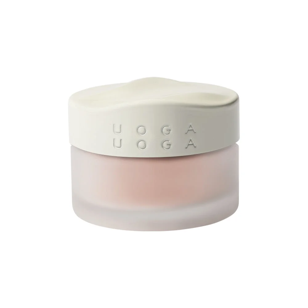 Uoga Uoga Mineralisches loses Puder-Rouge mit Bernstein (5 g) 6435 Peachy - natürliche Betonung der Wangen in 3 Farbtönen