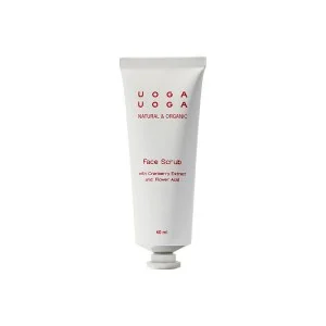 Uoga Uoga Regenerierendes Gesichtspeeling mit Cranberries (40 ml) - für glattere, strahlendere Haut