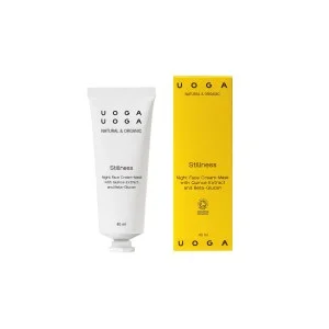 Uoga Uoga Nährende Nachtmaske für das Gesicht Stillness Bio (40 ml) – mit intensiv feuchtigkeitsspendender Wirkung