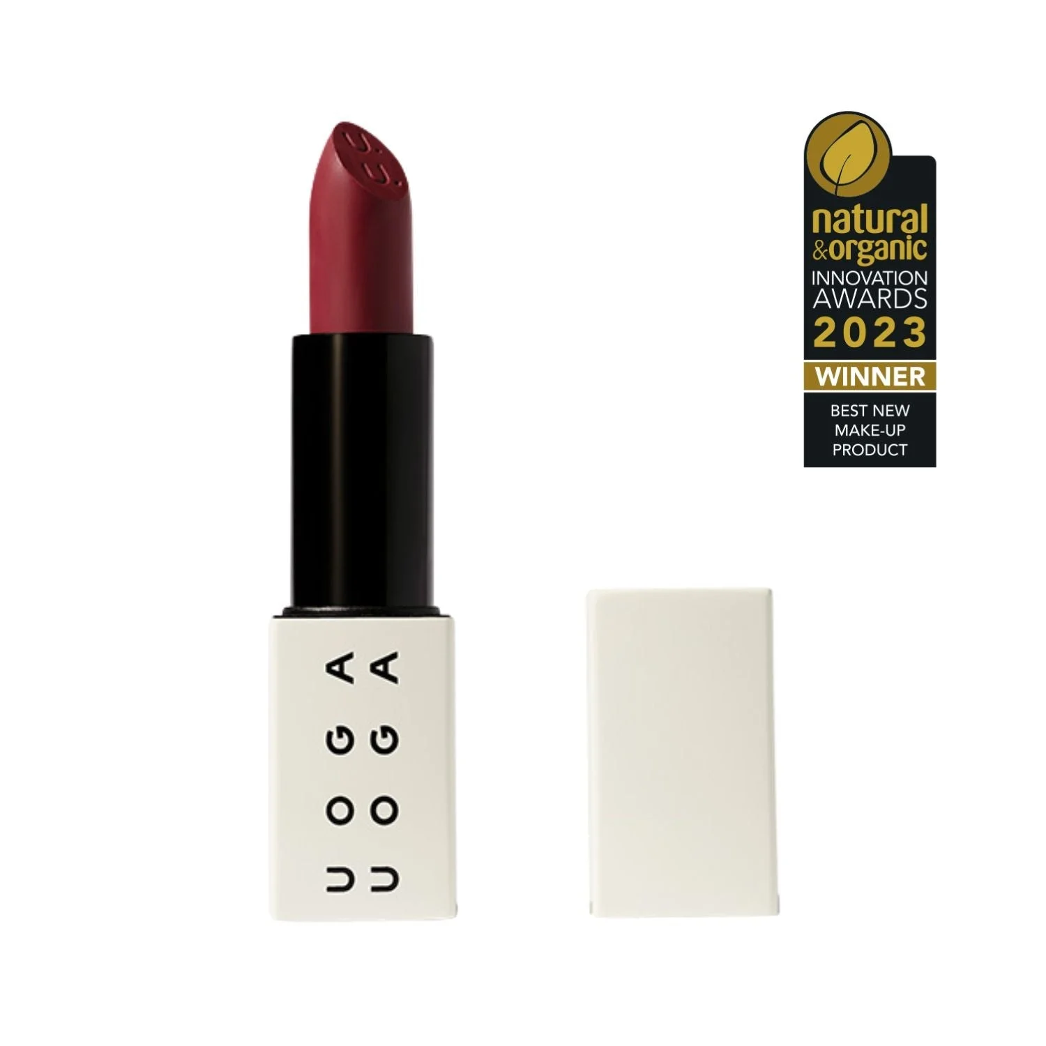 Uoga Uoga Nährender Lippenstift (4 g) 612 Fireberry - 6 Farbtöne auf Mineralbasis
