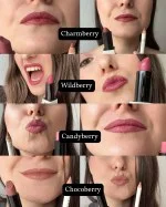 Uoga Uoga Pflegender Lippenstift (4 g) 613 Cuteberry - 6 Farbtöne auf Mineralbasis