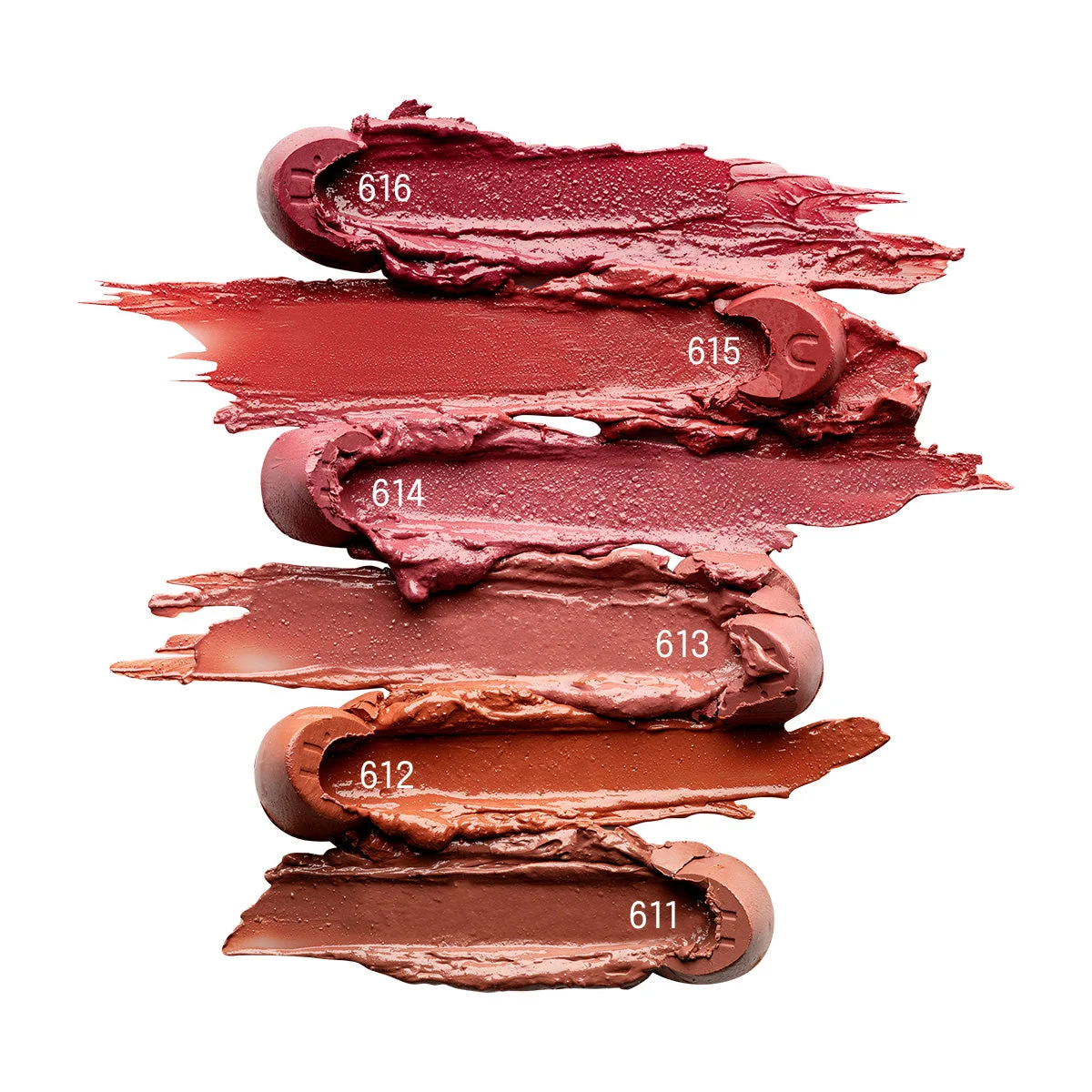 Uoga Uoga Nährender Lippenstift (4 g) 616 Wildberry - 6 Farbtöne auf Mineralbasis
