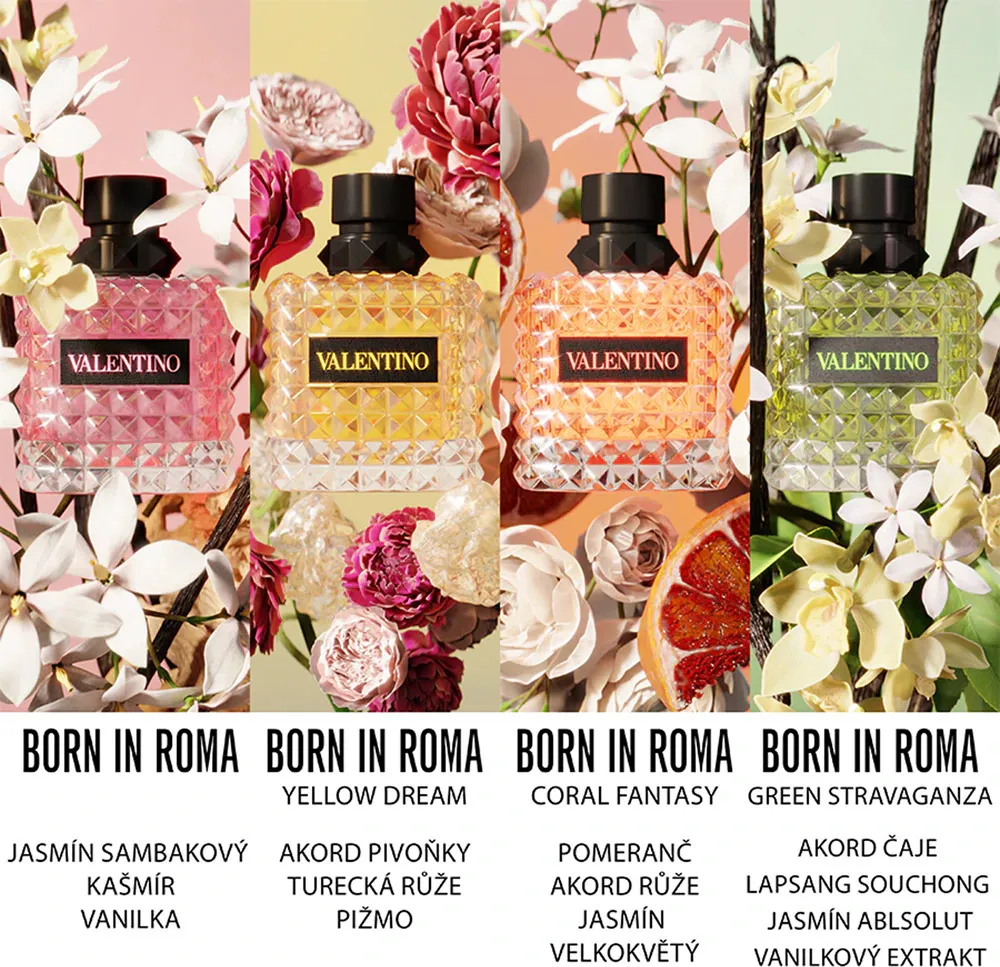 Donna Born In Roma Coral Fantasy Eau de Parfum für Frauen 100 ml