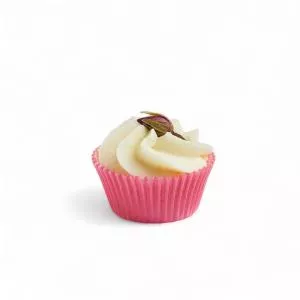 Velvety Arganöl-Badebombe - Hagebutte Rose - Muffin (45 g)