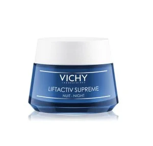 Vichy Liftactiv Supreme straffende Anti-Falten Nachtcreme mit Lifting-Effekt