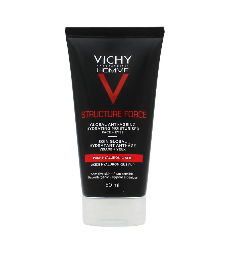 Homme Structure Force straffende Anti-Aging-Feuchtigkeitscreme mit Hyaluronsäure für Herren 50 ml