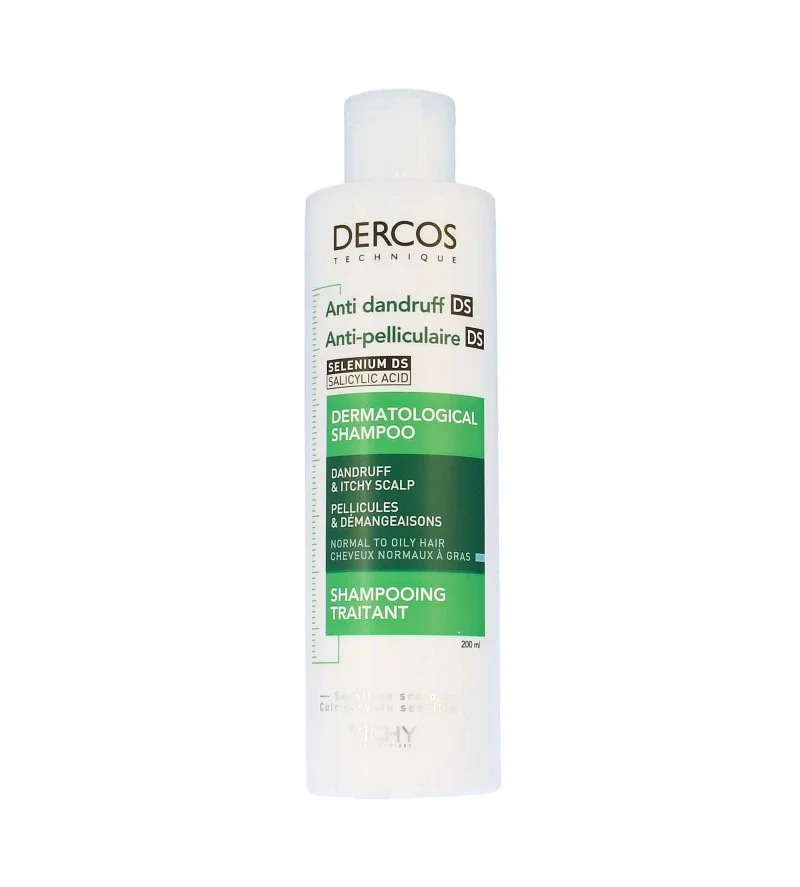 Dercos Anti-Schuppen-Shampoo für normales bis fettiges Haar 200 ml