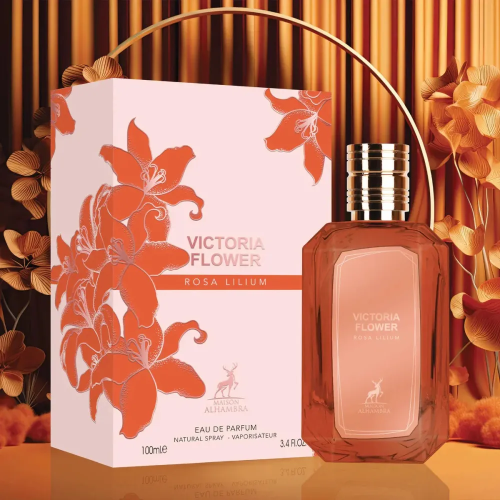 Victoria Flower Rosa Lilium Eau de Parfum für Damen 100 ml