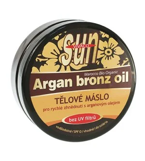 Vivaco SUN Argan Bronz Oil Bräunungsbutter mit Bio-Arganöl ohne UV-Filter