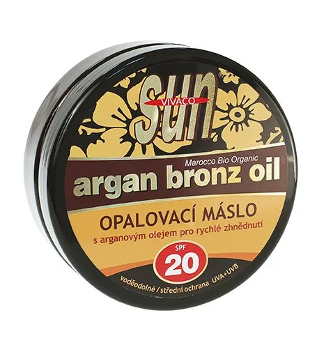 SUN Argan Bronz Oil Sonnenbutter mit Bio-Arganöl SPF 20 200 ml