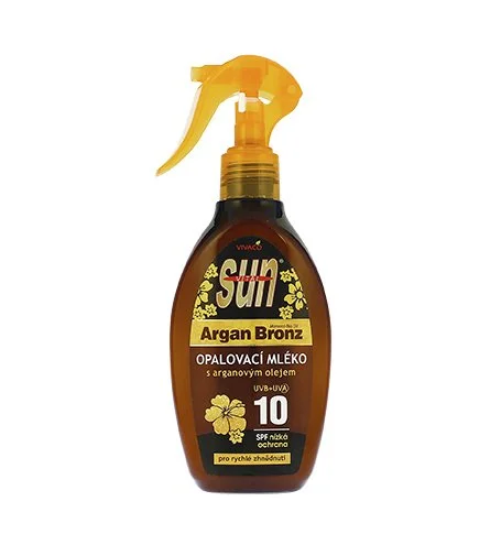 Sun Argan Bronz Sonnenmilch mit Arganöl SPF 10 200 ml