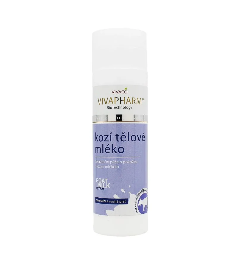 VivaPharm Körpermilch mit Ziegenmilch 200 ml