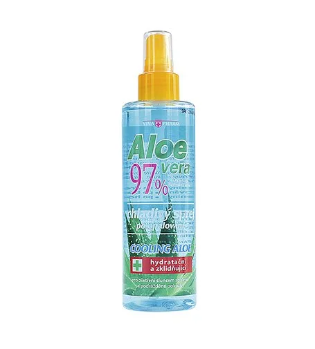 Aloe Vera 97% kühlendes Spray nach dem Sonnenbaden 200 ml