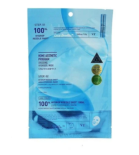 Hydrop Reedle Shot 100hL 2-Step Mask zweistufige Feuchtigkeitsmaske mit Mikronadel-Serum 33g+1,5g