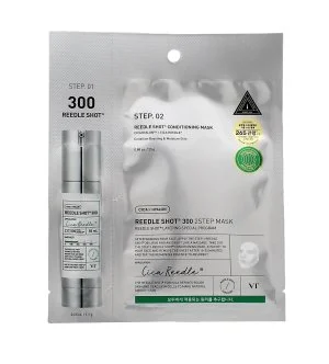VT Cosmetics Reedle Shot 300 2 Step Mask straffende Tuch-Gesichtsmaske 1,5+25 g